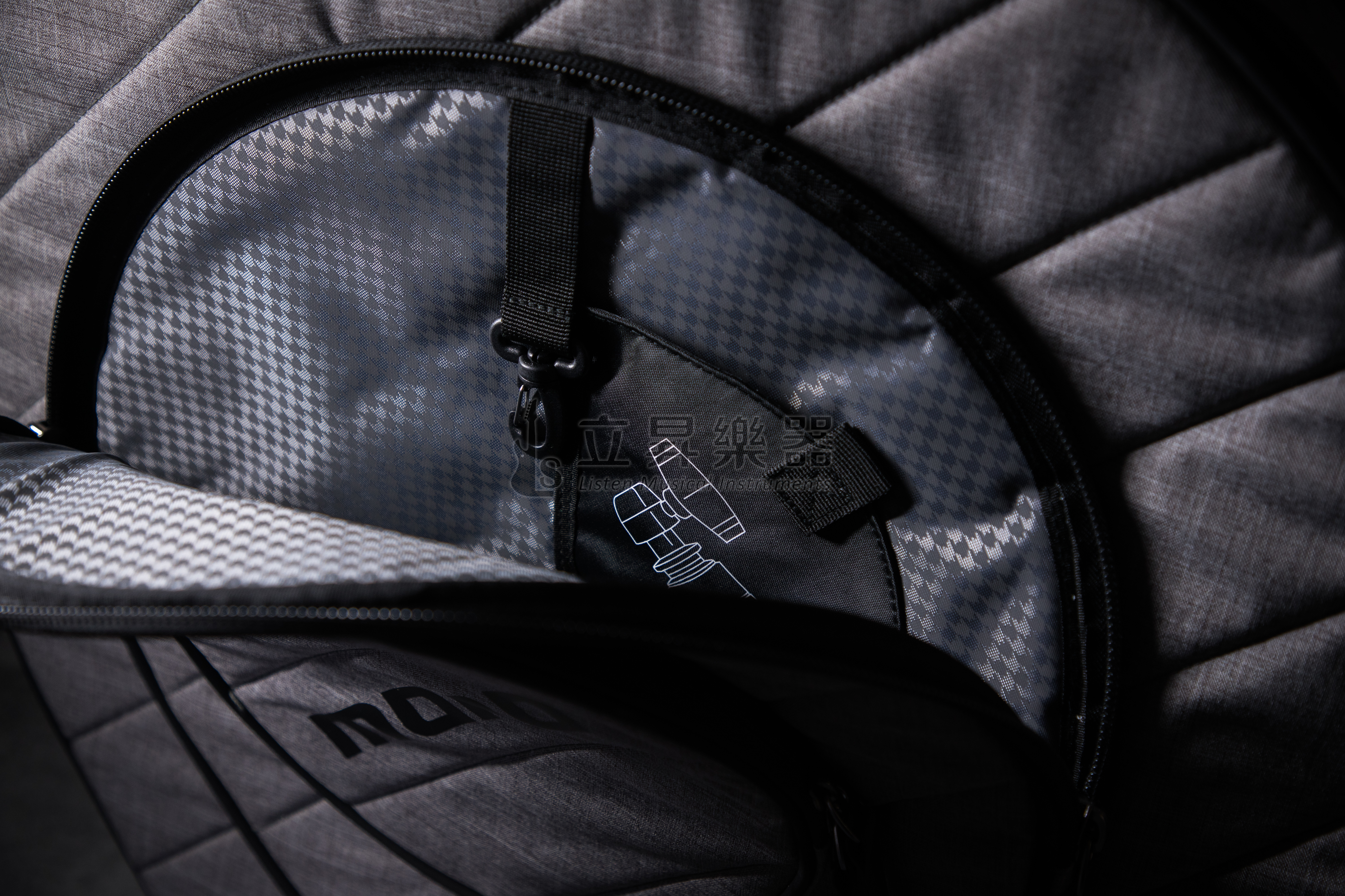MONO MONO M80系列 銅鈸袋 防刮耐磨防潑水 M80-CY22-ASH 灰 Cymbal BAG 5層獨立夾層 第 6 張圖片｜三峽鼓 / 打擊