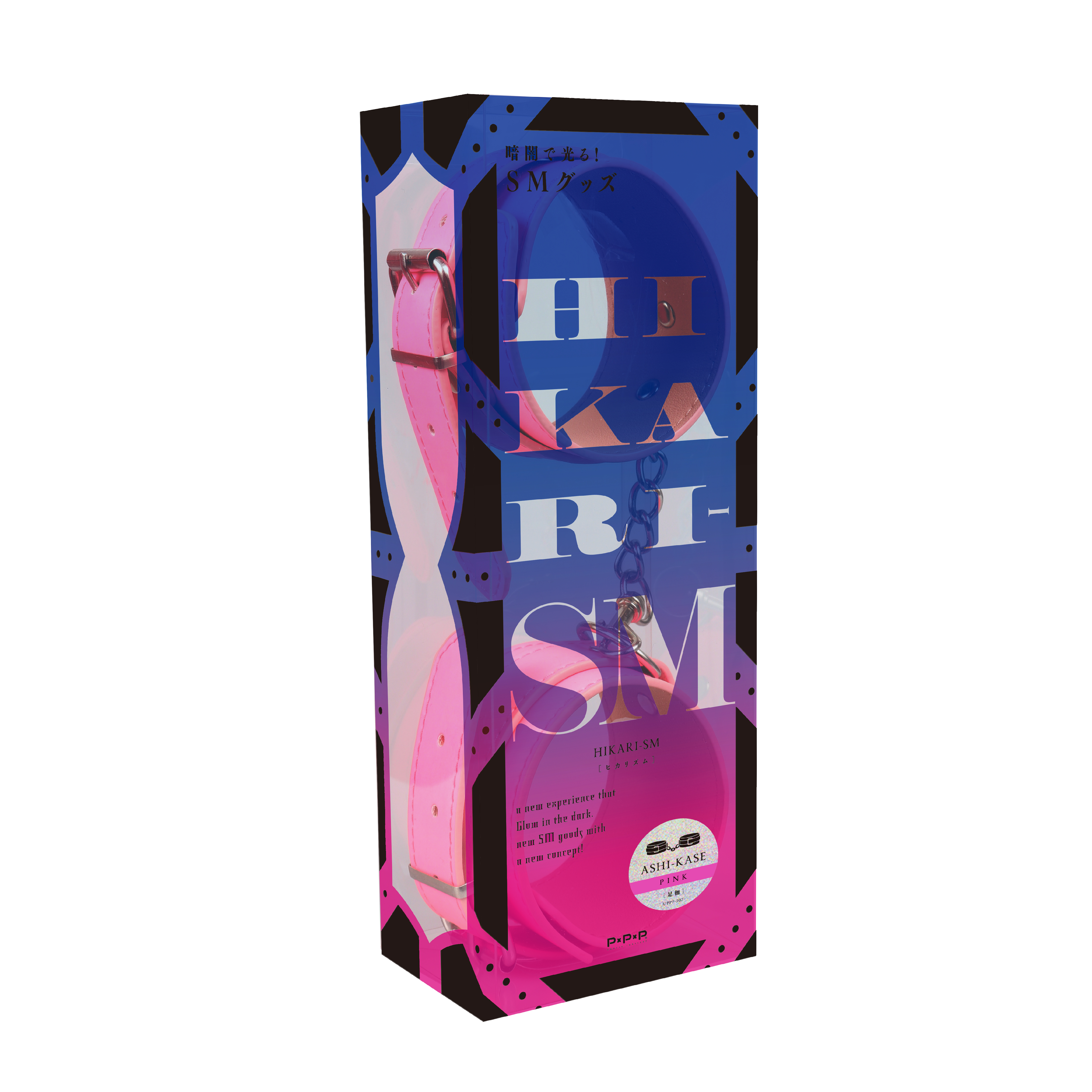 HIKARI SM 瑩光腳枷 粉紅色