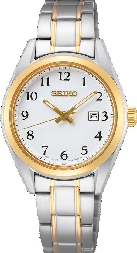 萬年鐘錶 - SEIKO   CS 系列  數字款式經典女錶   6N22-00P0KS  /  SUR466P1 錶徑29.8MM