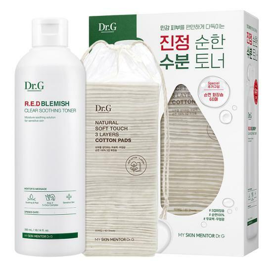 Dr.G Red Blemish Clear Soothing Toner 300ml [Olive Young Special Set]