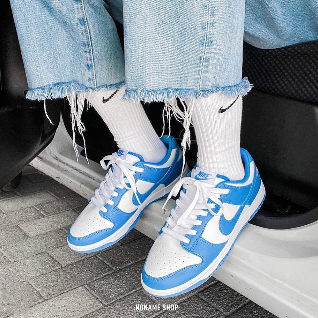 NIKE Dunk Low "University Blue" 北卡藍 2.0 低筒 (GS款)