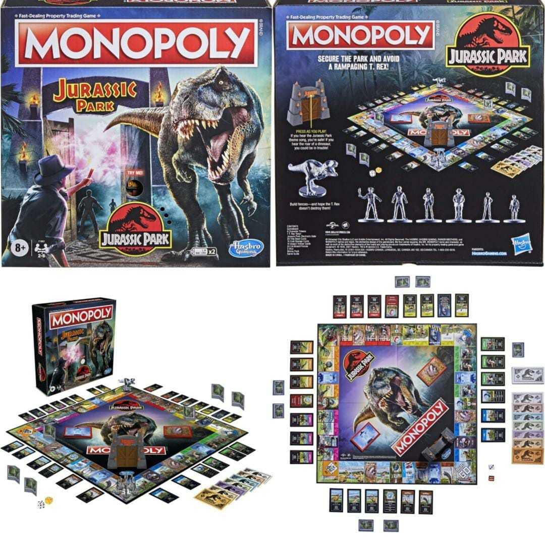 侏羅紀公園大富翁(英文版)