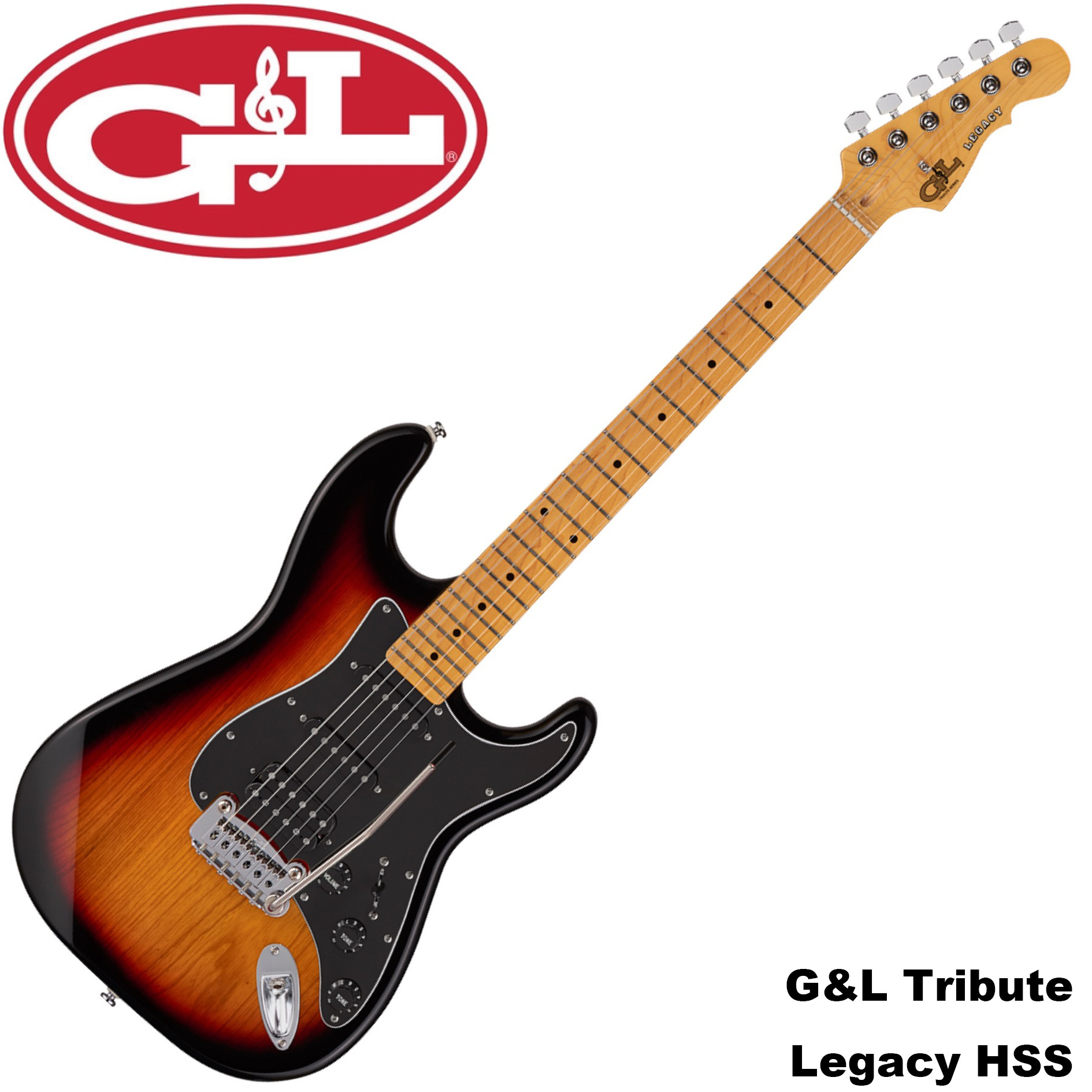 又昇樂器. 音響】無息分期G&L Tribute Legacy HSS 3TS 單單雙電吉他
