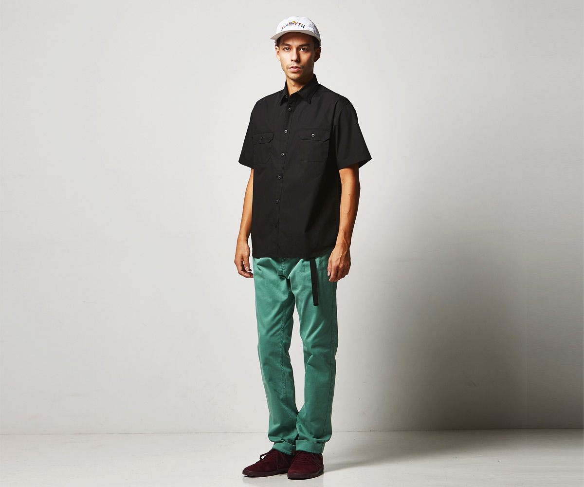 United Athle UA T/C 口袋工作襯衫 3177201 2P口袋襯衫 短袖 米白色 3177201-003 [EW]