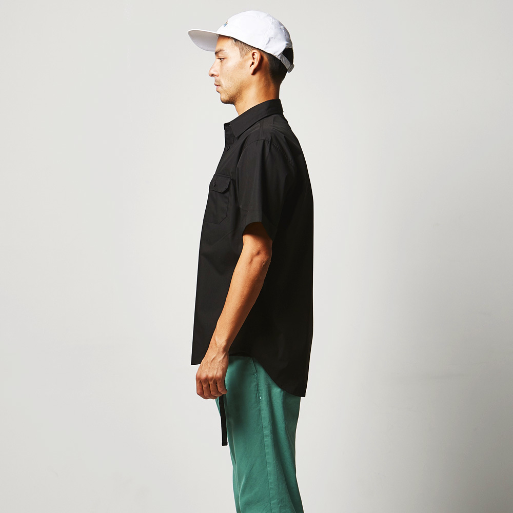 United Athle UA T/C 口袋工作襯衫  2P口袋襯衫 短袖 藏青色 3177201-717 [EW]