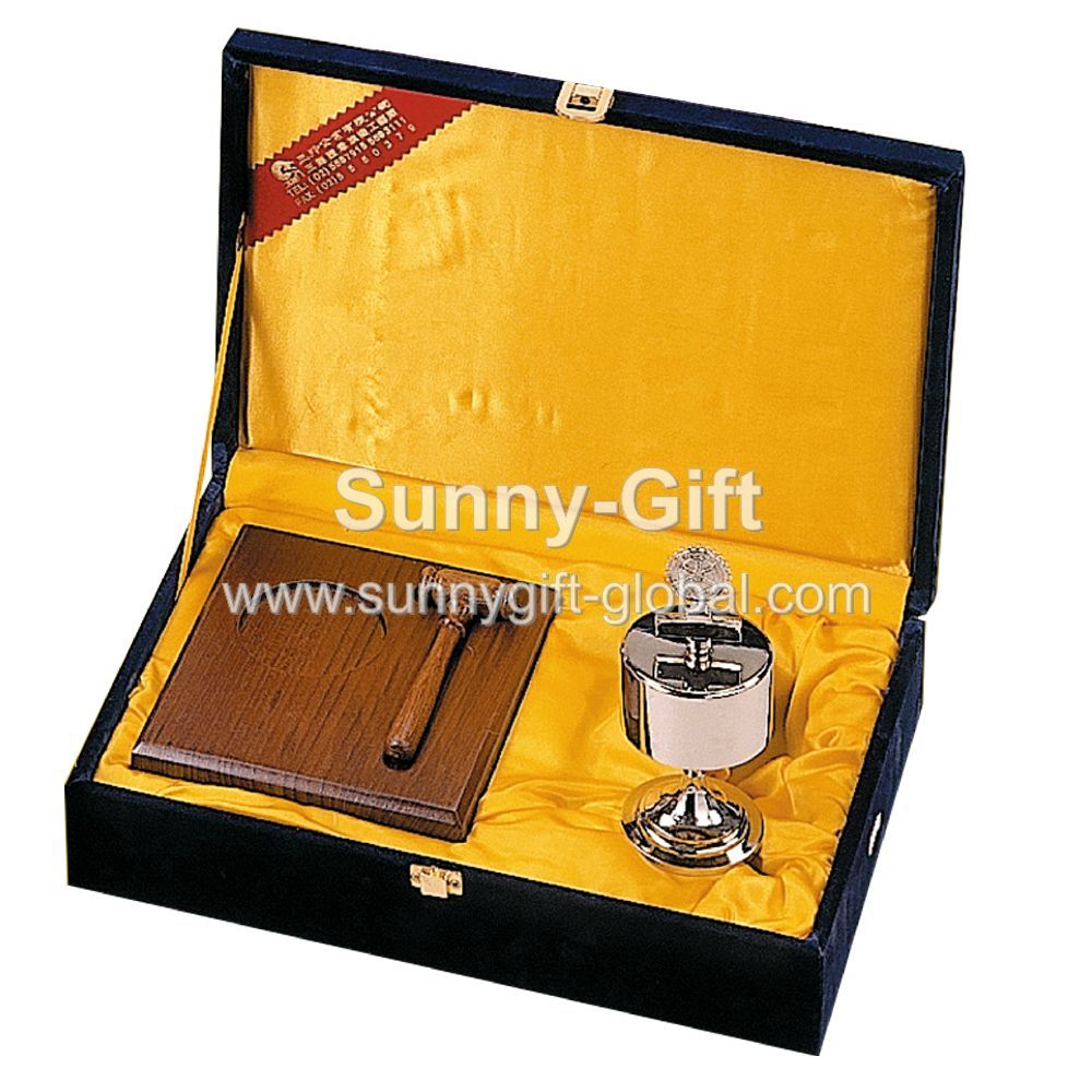 Rotary-Small Meeting Bell Mallet Gift Box