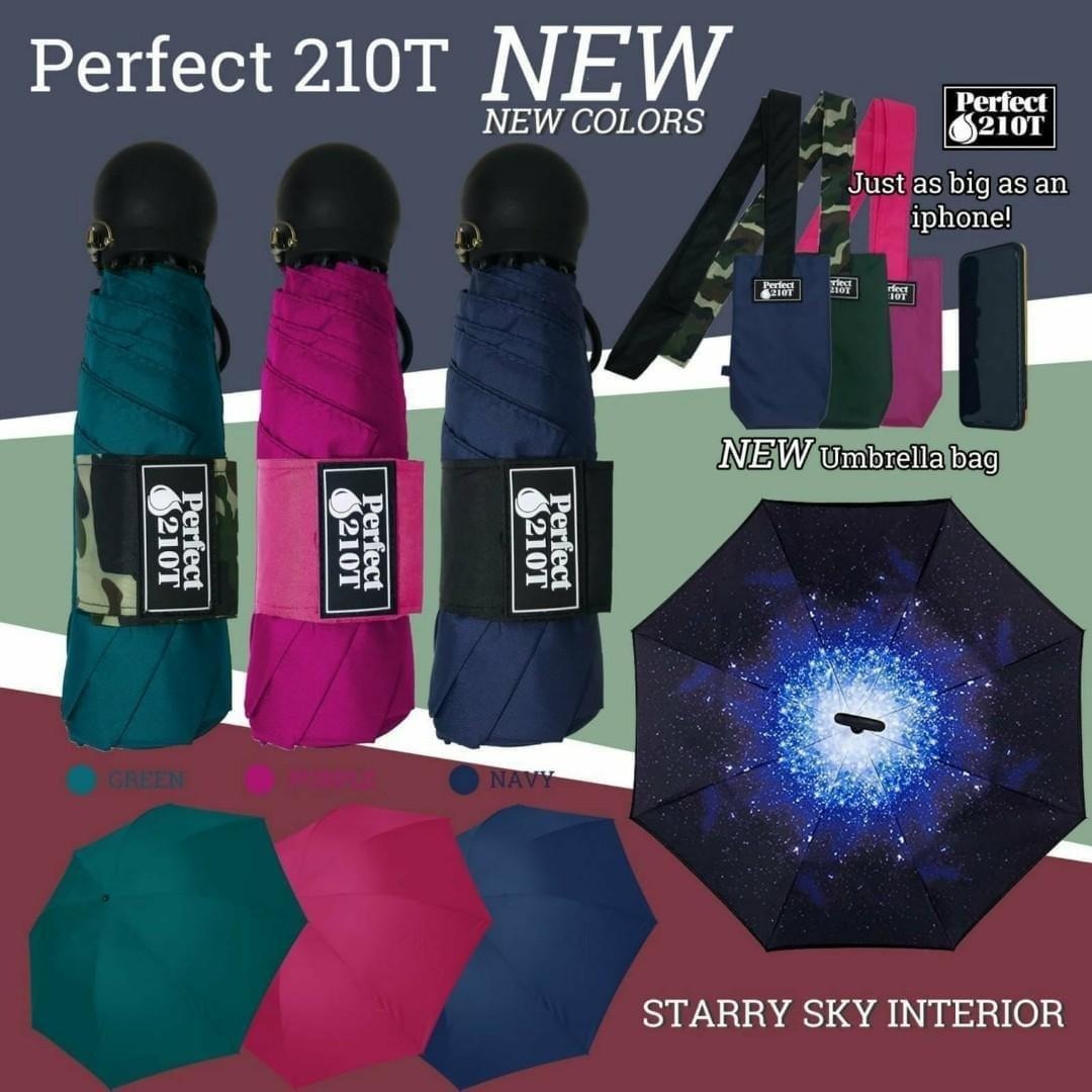 Perfect sales 210t umbrella