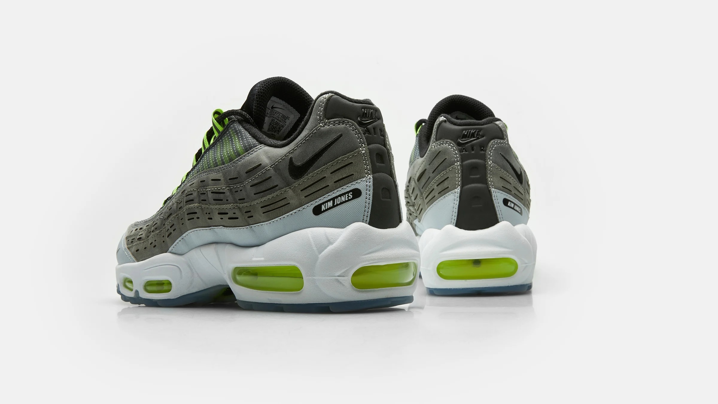 Nike air max 95 kim jones total volt 灰綠DD1871-002 運動鞋|