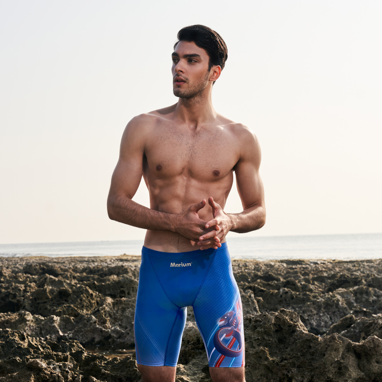 MAR-21121 大男競賽型鯊魚褲 - Future Racing