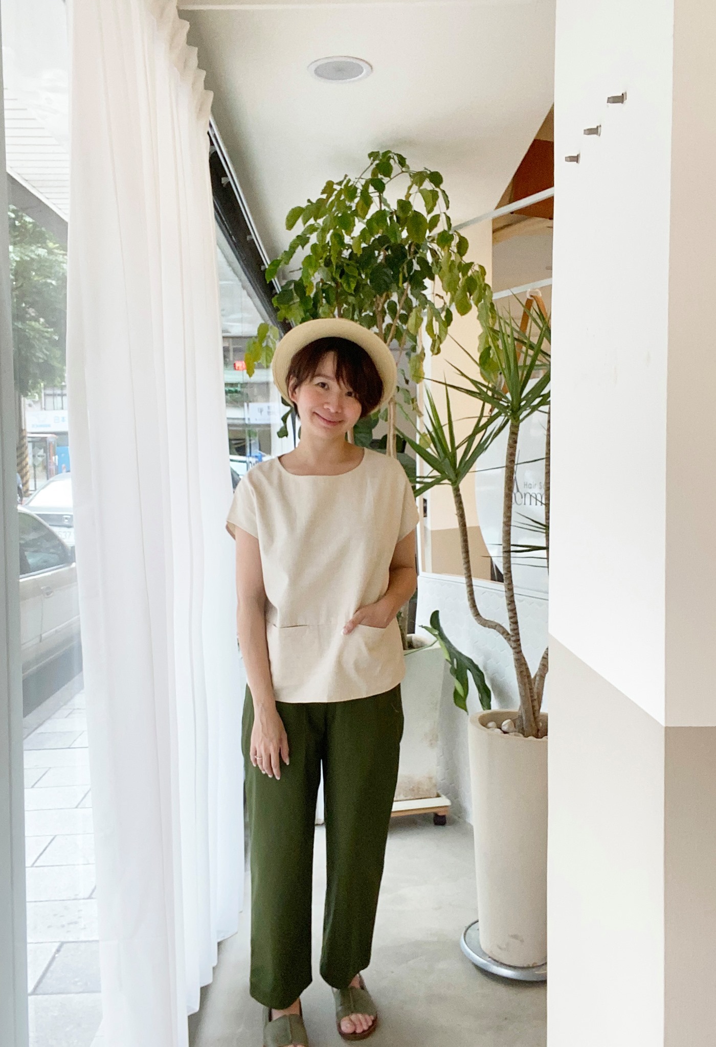 時間收藏雙口袋上衣-如雲