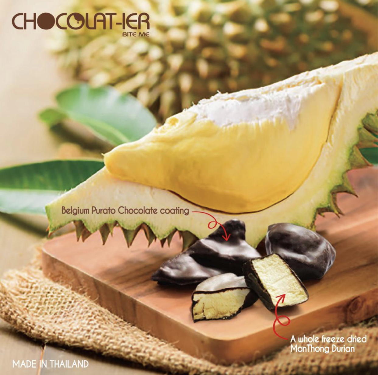 Chocolat-ier 黑朱古力雪芯榴櫣40g