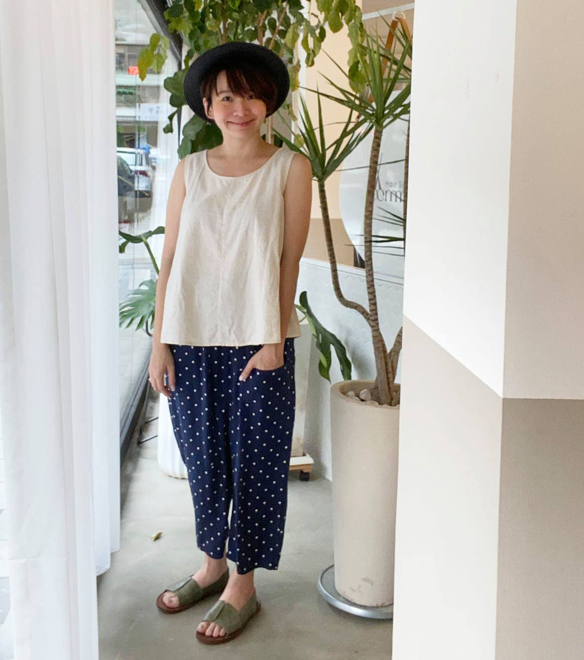 玉子走走寬管褲-恆星宇宙