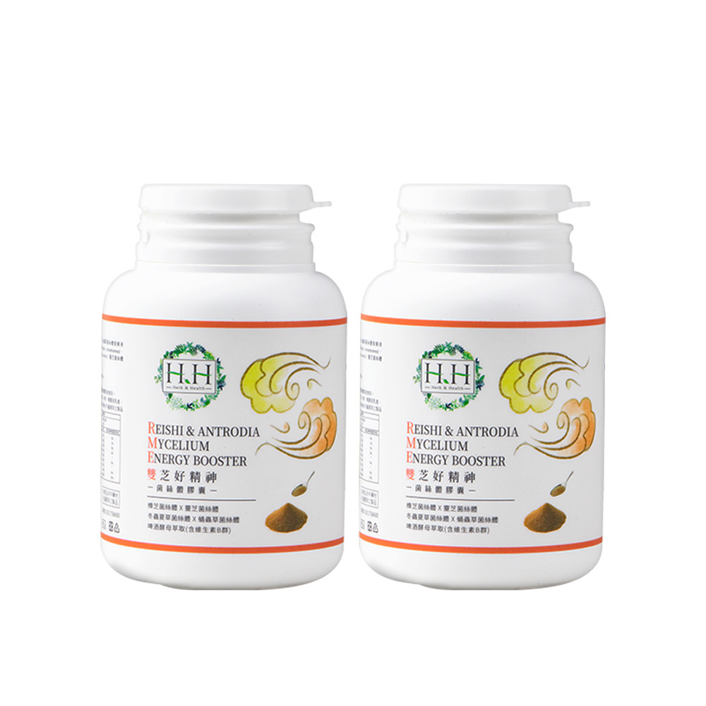 HH Reishi & Antrodia Mycelium Energy Booster (60 Tablet