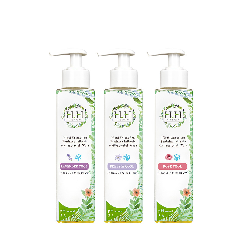 【Trio Floral Set】HH Intimate Antibacterial Wash(200ml  x3)