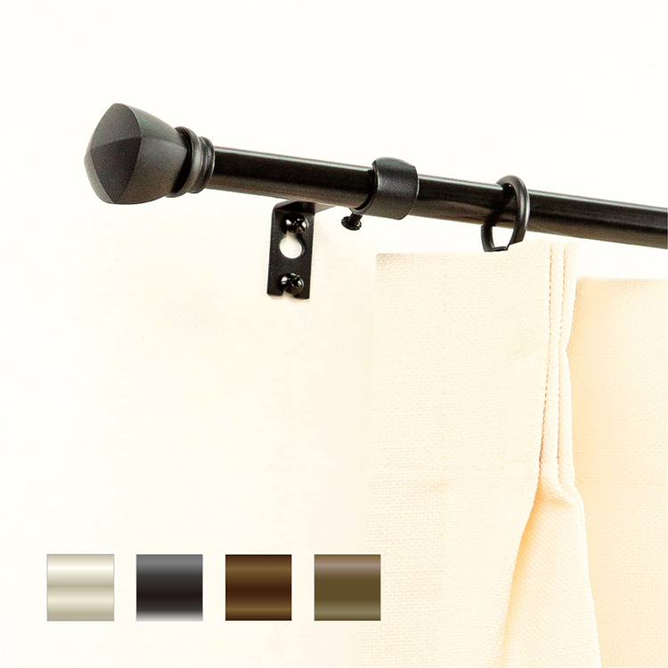 15.7mm│永恆極光│伸縮窗簾桿架│2尺寸│4色