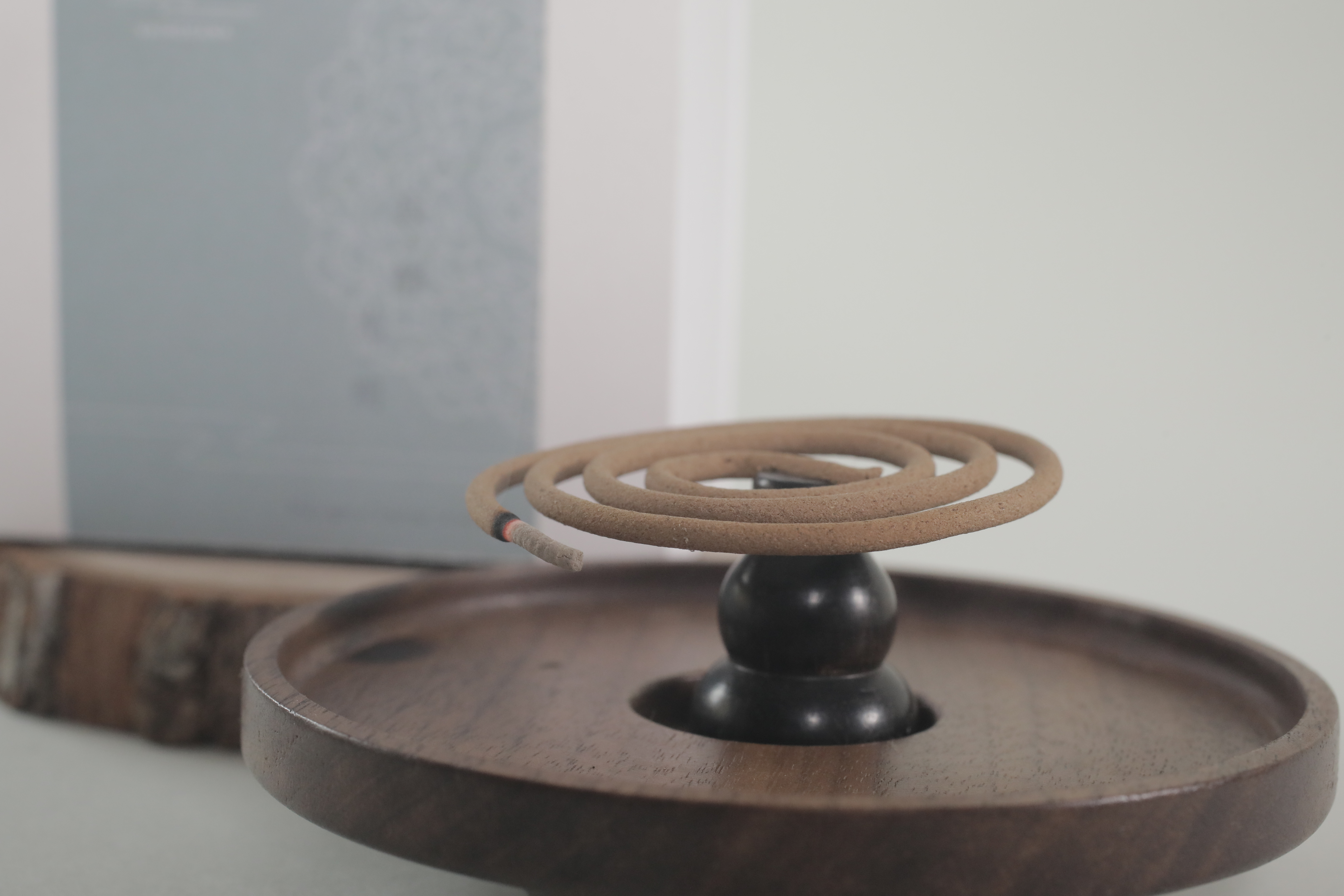 Guang。Qing Zhou Agarwood Incense Coil (24 coils)