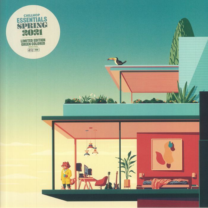 V.A.《Chillhop Essentials: Spring 2021》（限量手寫編號綠膠2LP + MP3下載碼）