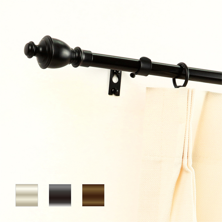 15.7mm│魔幻力量│伸縮窗簾桿架│2尺寸│3色