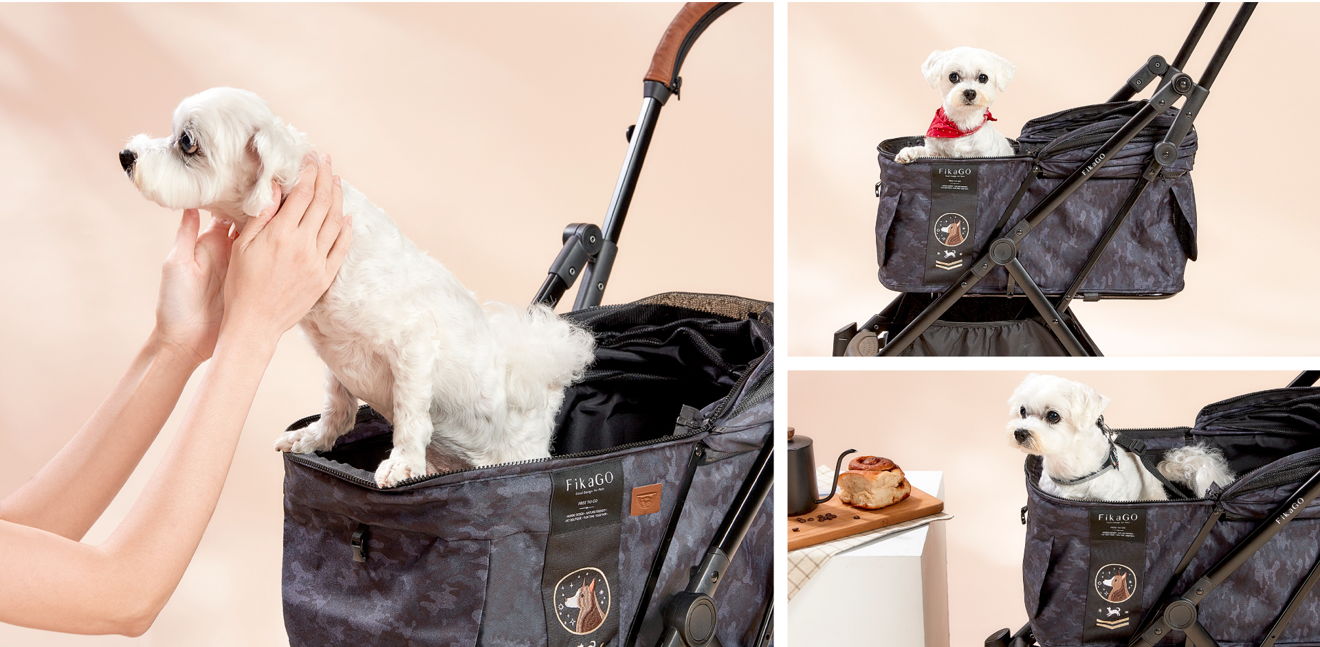 FikaGO為寵物帶來幸福感的寵物推車