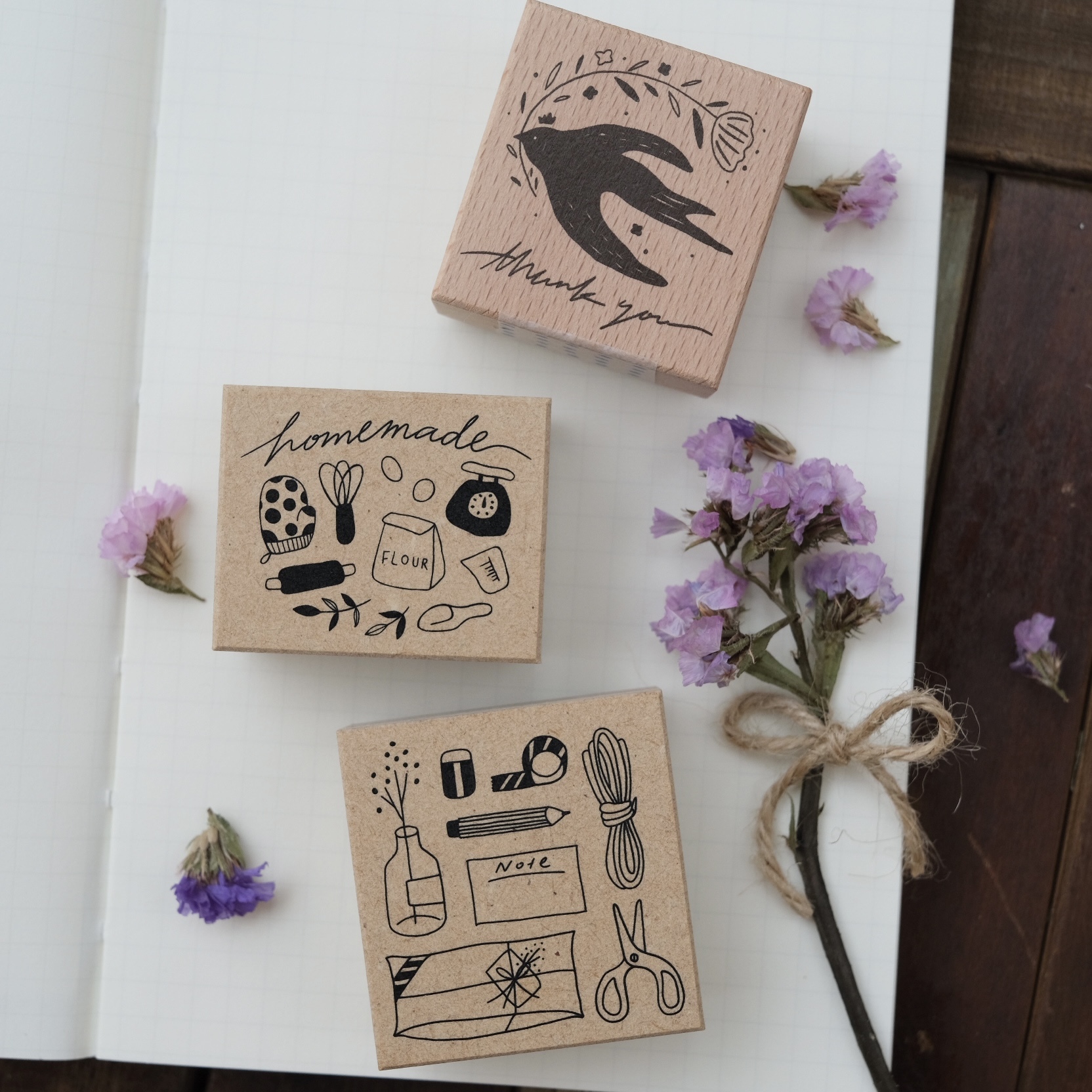 復刻系列 木頭印章｜森空 Mori Sola Handmade 臺灣