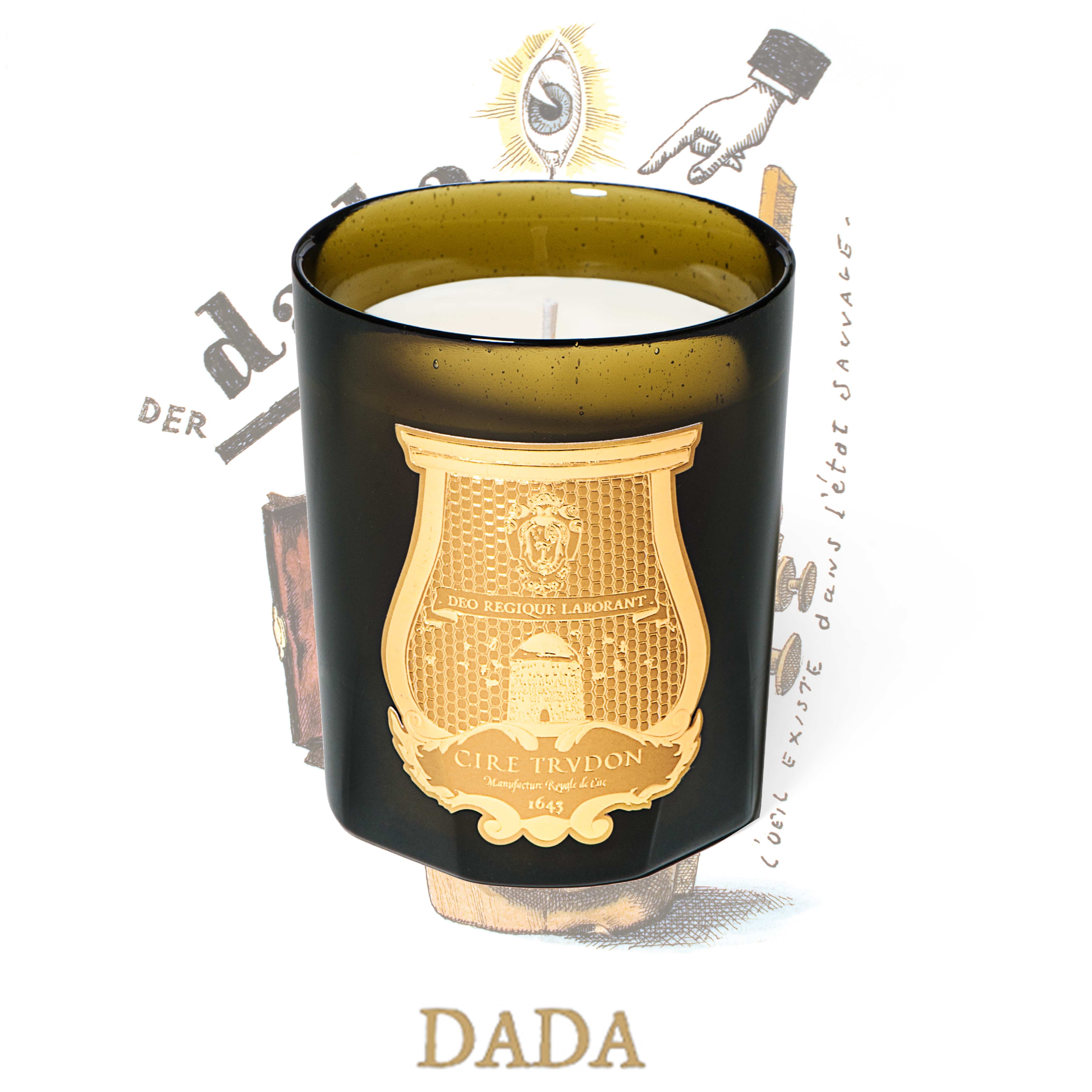 Trudon 茶與香根草 香氛蠟燭