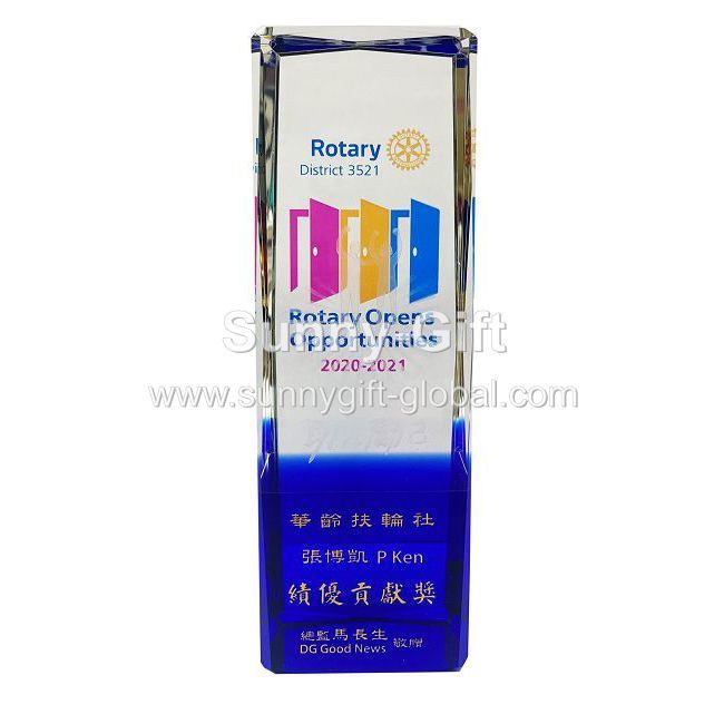 [ Original Design ] 2021-2022 Theme 4D Crystal Award