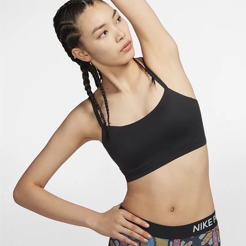 【出清】現貨 NIKE INDY LUXE BRA 運動內衣 黑色 輕度支撐 AQ0141-010