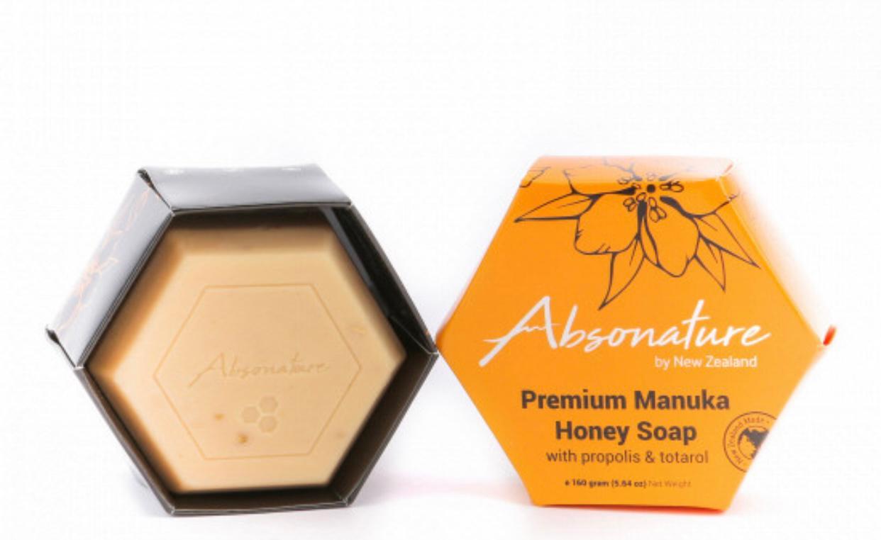 【Absonature】純天然麥盧卡蜂膠皂160G