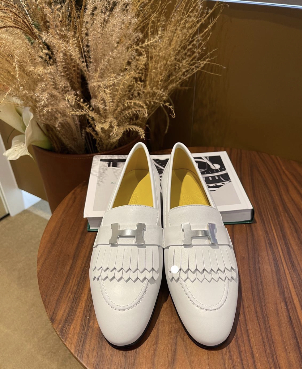 Royal loafer 01 blanc CK ( 可預訂鞋碼）