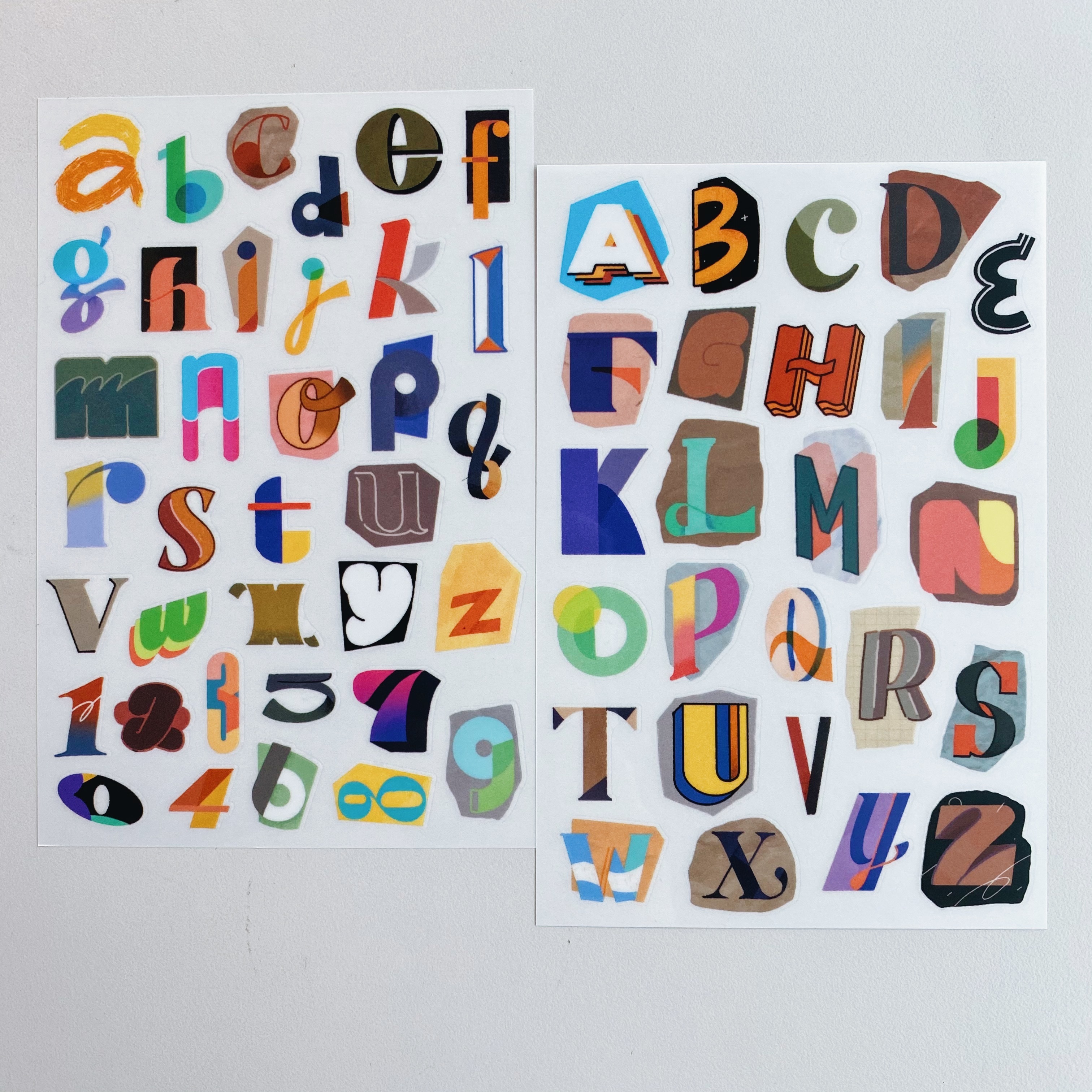 OURS森林好朋友 律動文字 轉印貼紙