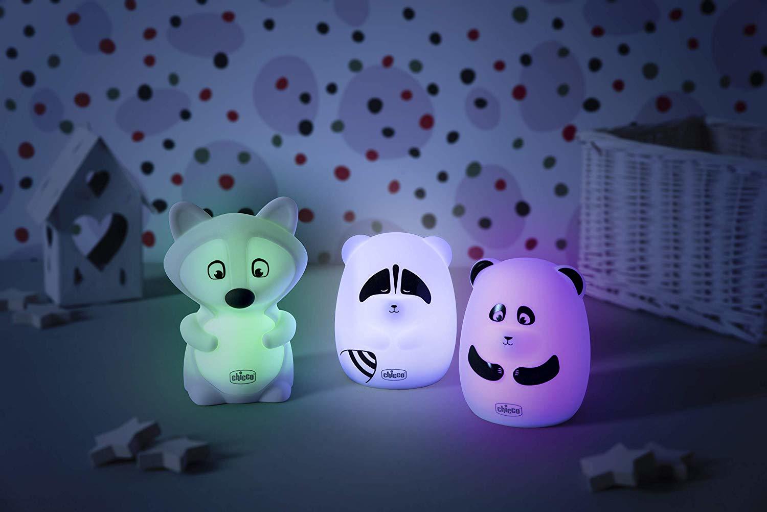 充電式安撫夜燈(小羊駝/小狐狸/小熊貓)