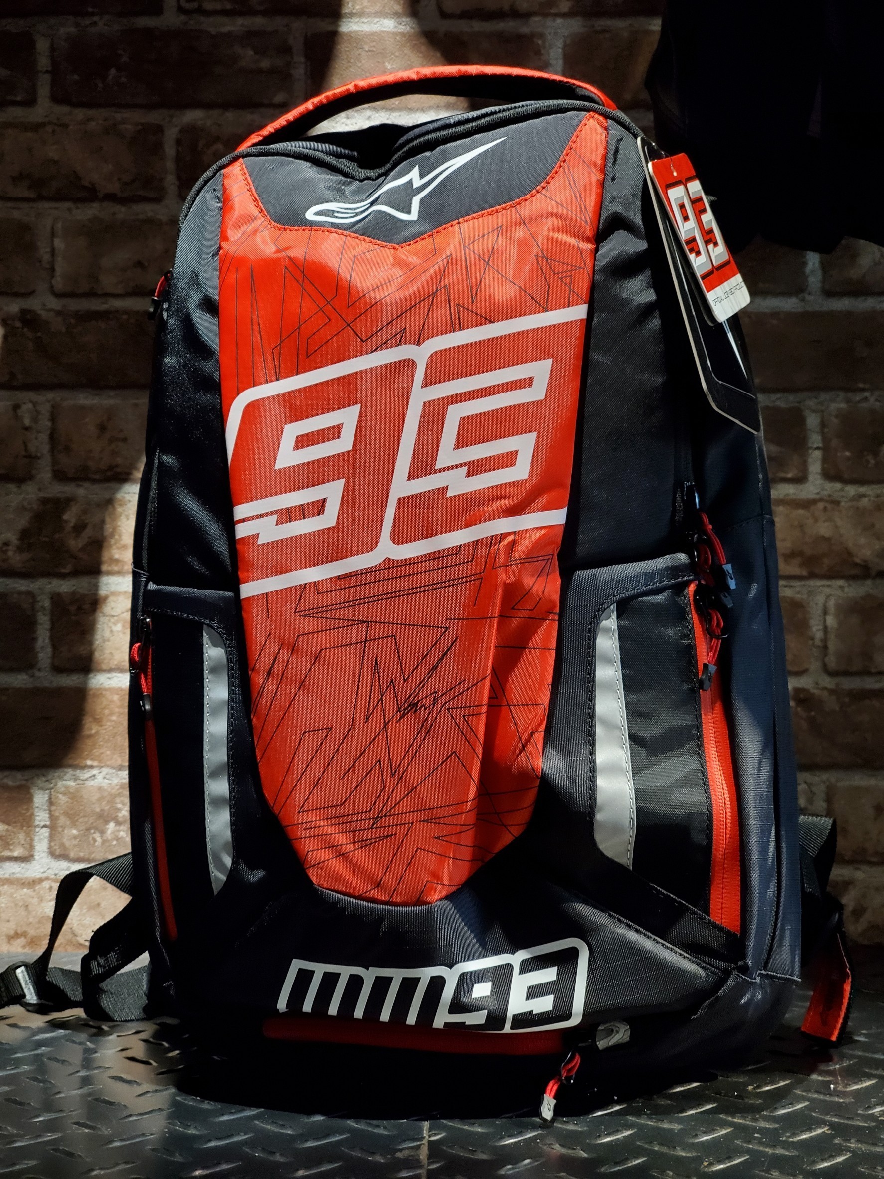 ALPINESTARS MM93 JEREZ V2 BACKPACK Black Red 後背包 騎士包