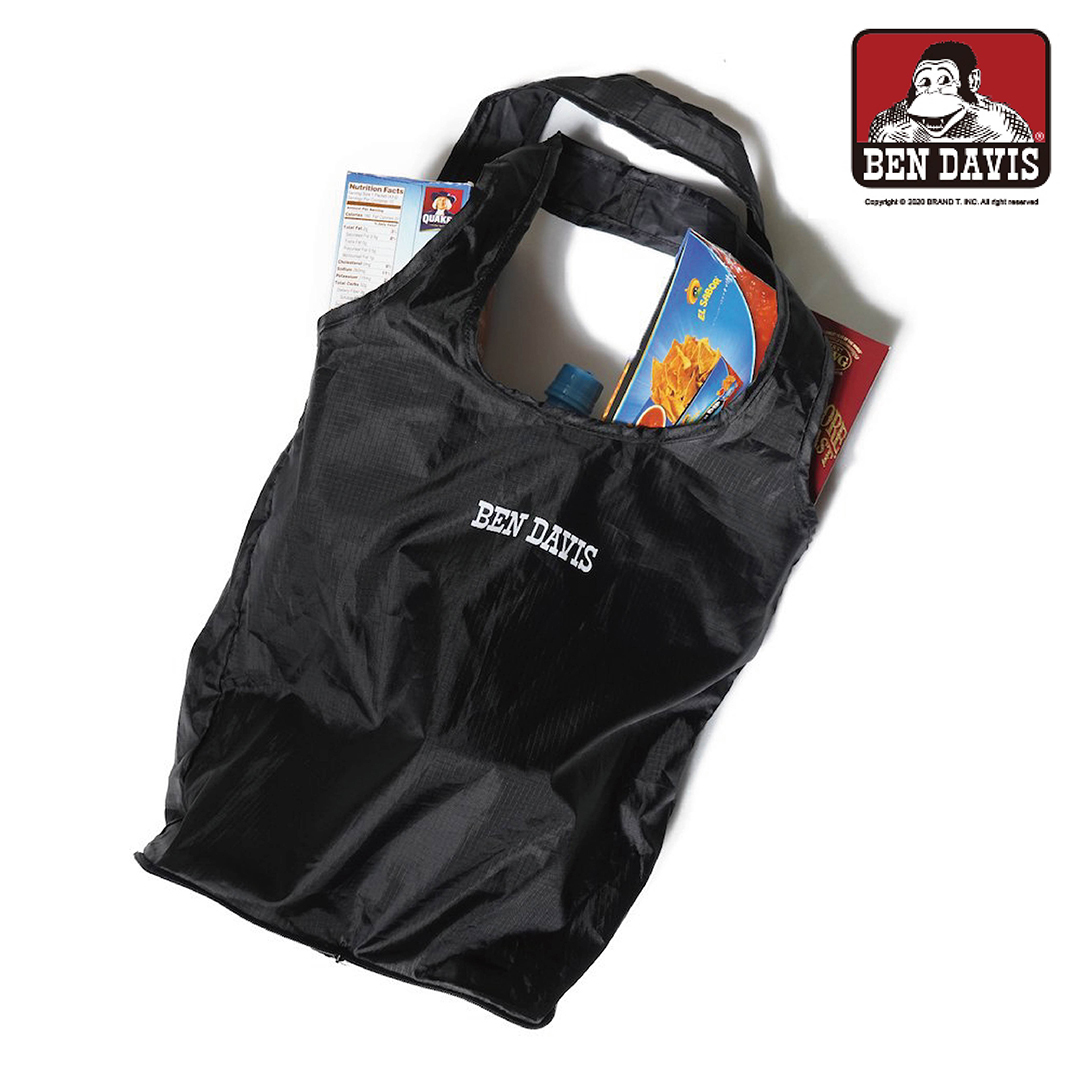 【 BEN DAVIS | 經典LOGO購物袋 】