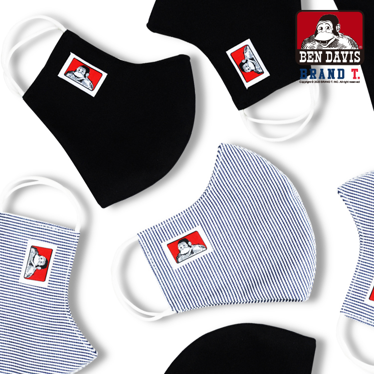 【 BEN DAVIS | 經典LOGO可水洗口罩 - 2色 】