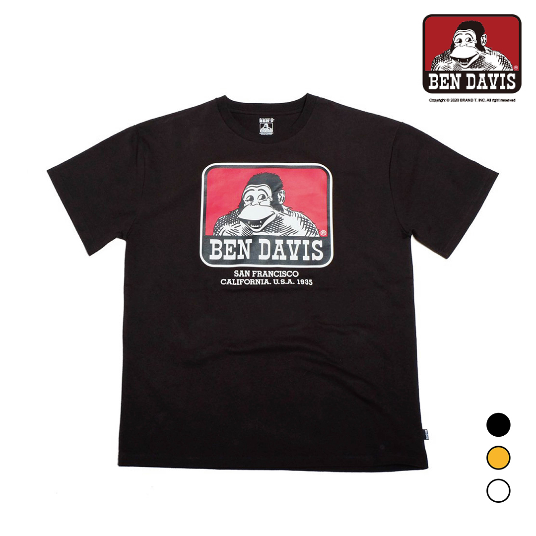 【 BEN DAVIS | 經典猿人LOGO短TEE - 3色 】