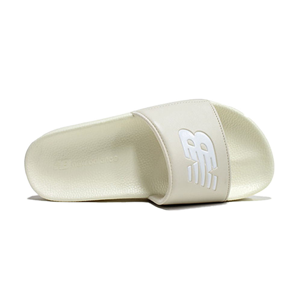 New Balance 米白 LOGO 防潑水 韓國 休閒 涼拖鞋 SD1101IIV