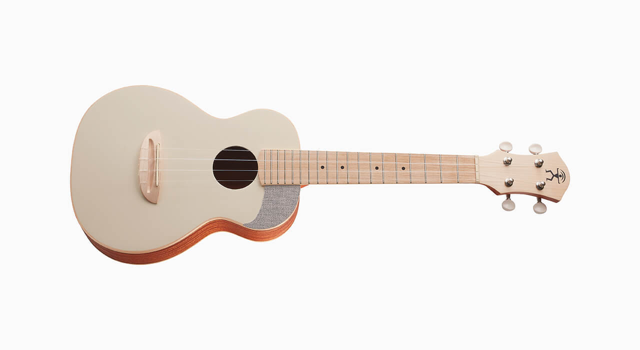 aNueNue aNueNue 彩虹人 烏克麗麗 UC10-AM 23吋 杏奶白 雲杉木/桃花心木 面單板 色彩系列 第 2 張圖片｜三峽烏克麗麗