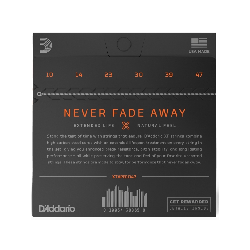 Daddrio XTA 10-47 磷青銅 木吉他弦 XTA 1047 木吉他弦