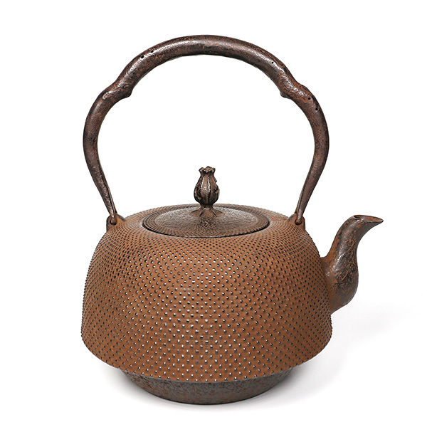 【岩鑄-清末】玉珠 鐵壺1.9L