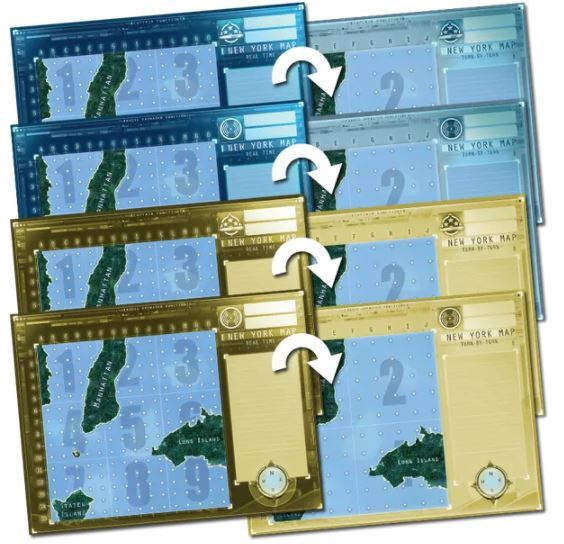 Captain Sonar: Promo Map New York