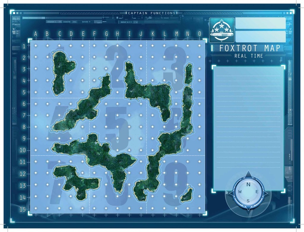 Captain Sonar: Promo Map Foxtrot