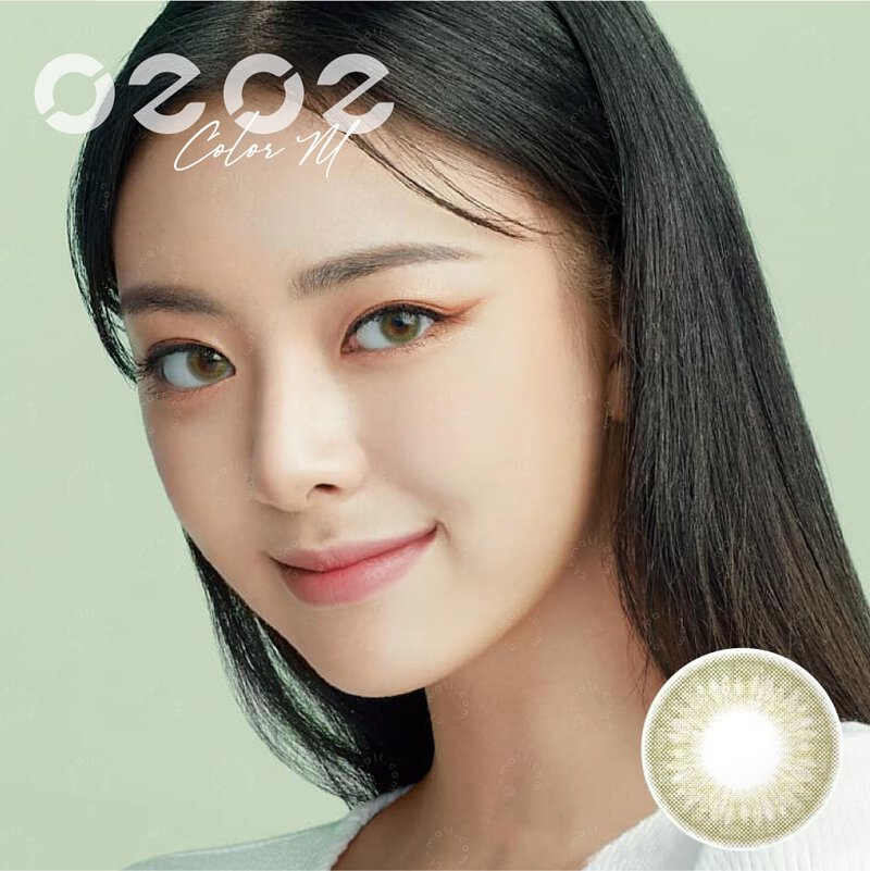 Clalen O2O2 M Mysti Khaki (月拋)