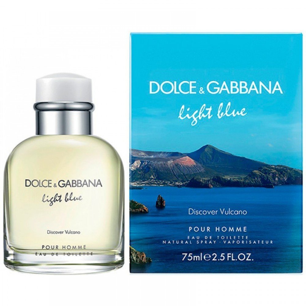 DOLCE & GABBANA LIGHT BLUE DISCOVER VULCANO POUR HOMME