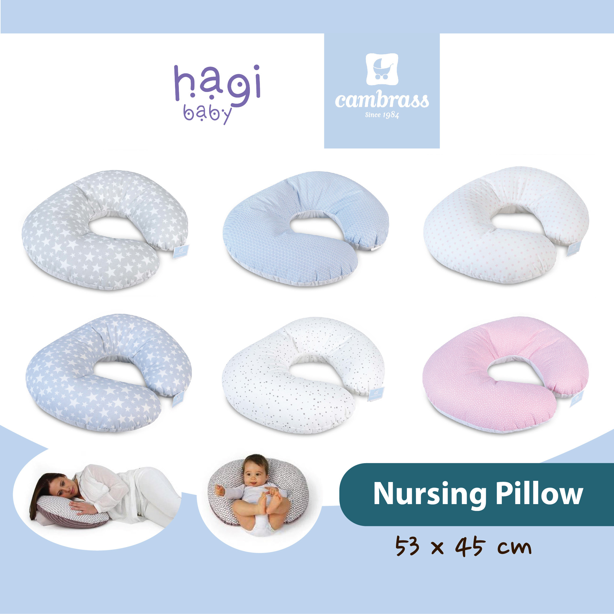 Cambrass 2024 nursing pillow