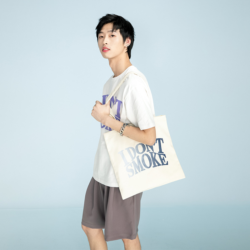 I DON’T SMOKE 4色 馬卡龍 糖果色 肩背 托特 包 DONSMOKE Don’t Smoke