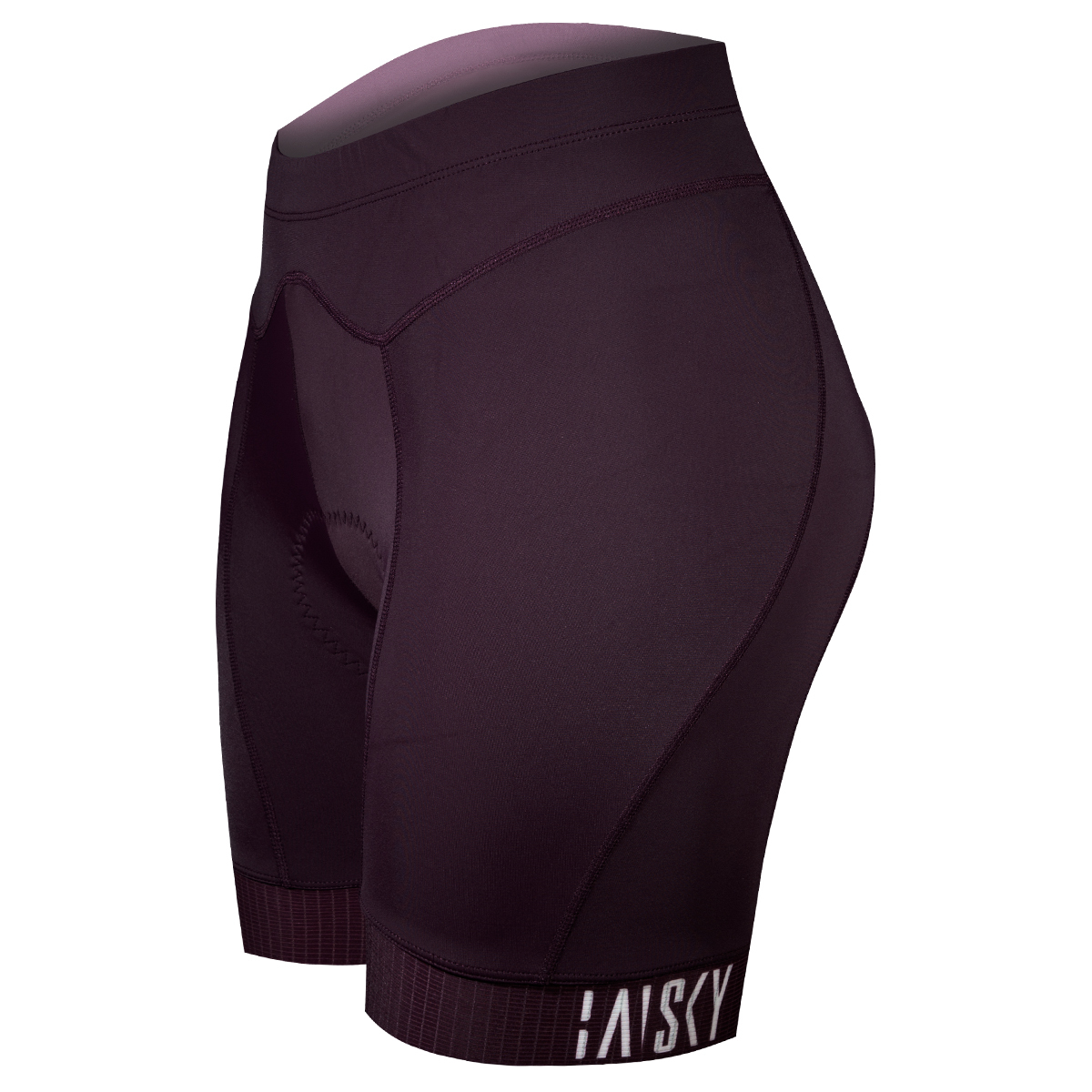 女款短褲 簡樸 酒紅