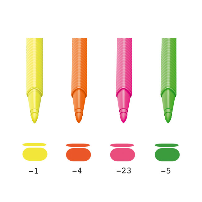 【STAEDTLER 施德樓】Triplus三角舒寫螢光筆 MS362