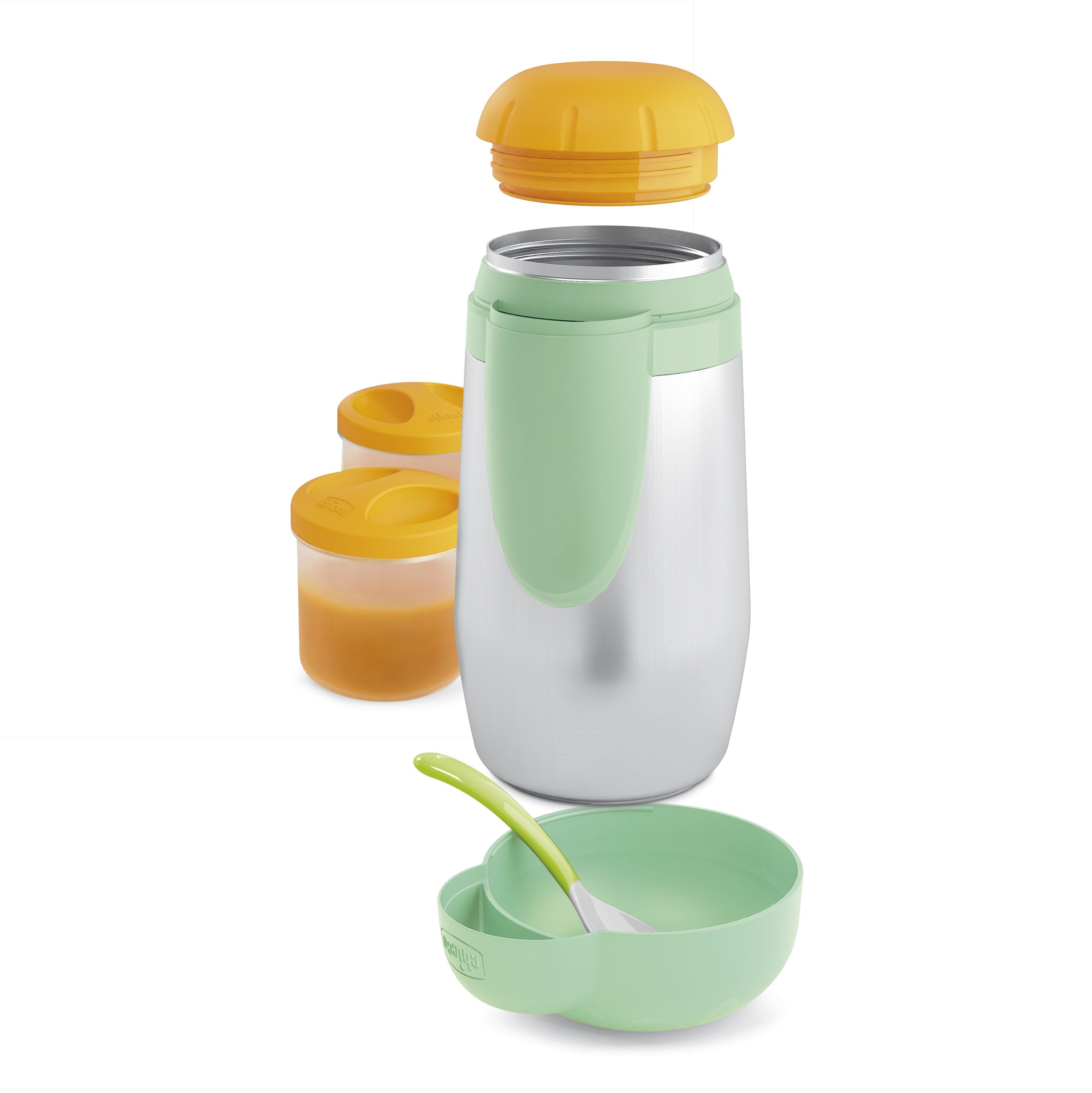 多功能不鏽鋼保溫罐(附食物保存盒)