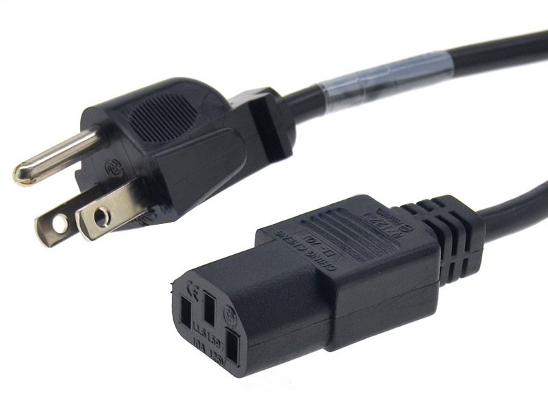 3P雙頭UL AC電源線