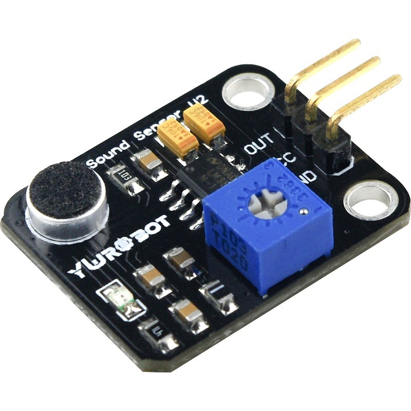 電子積木 模擬量聲音傳感器模塊 高靈敏度 (相容Arduino)